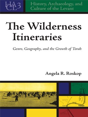 cover image of The Wilderness Itineraries